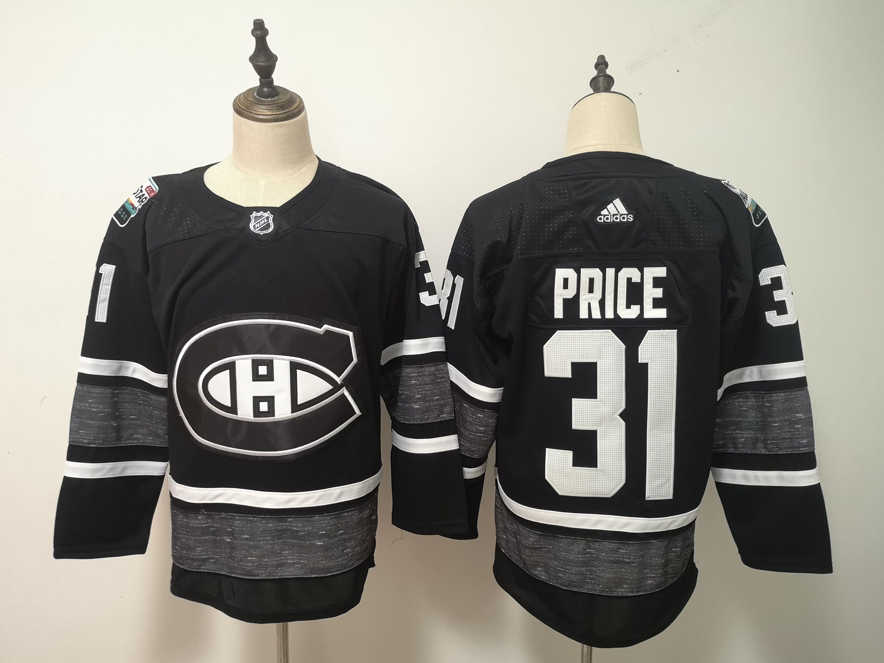 Men Montreal Canadiens #31 Price Black 2019 All Star NHL Jerseys->new england patriots->NFL Jersey